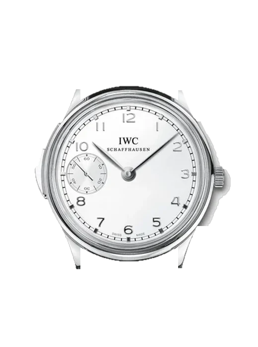 Portugieser IW5242-04 avec Bracelet de montre en cuir de veau vintage marron — Patine naturelle