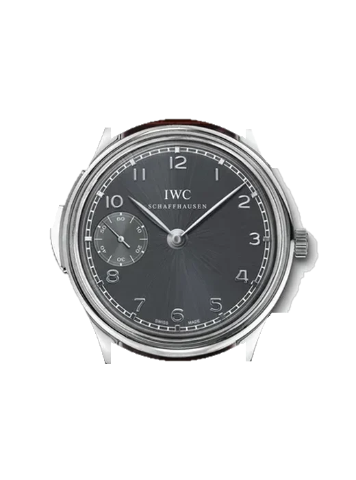 Portugieser IW5242-05 with Vintage Brown Calfskin Strap — Natural Patina