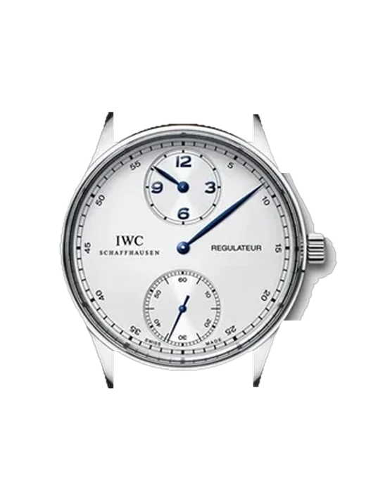 Portugieser IW5444-01 avec Bracelet de montre en cuir de veau vintage marron — Patine naturelle