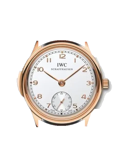 Portugieser IW5449-05 avec Bracelet de montre en cuir de veau vintage marron — Patine naturelle
