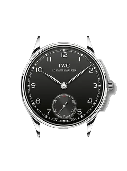 Portugieser IW5454-07 con Cinturino Vitello Vintage Marrone — Patina Naturale