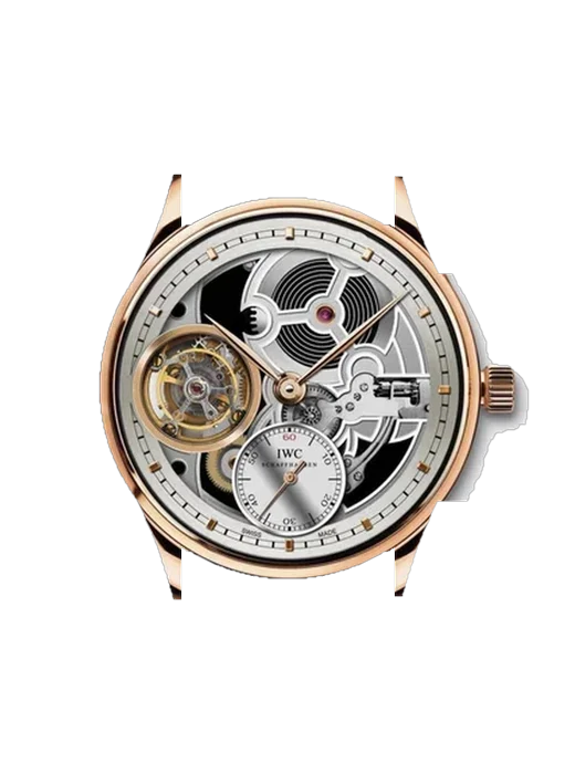 Portugieser IW5462-01 con Cinturino Vitello Vintage Marrone — Patina Naturale