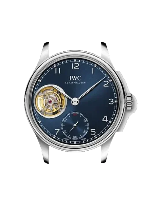 Portugieser IW5463-03 con Correa Grand Cavalier de cuero naranja