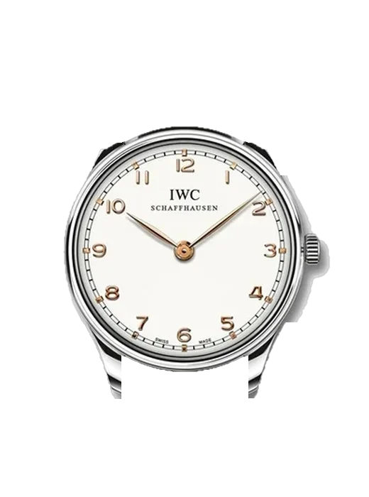 Portugieser IW5703-03 avec Bracelet Grand Cavalier Cuir Orange