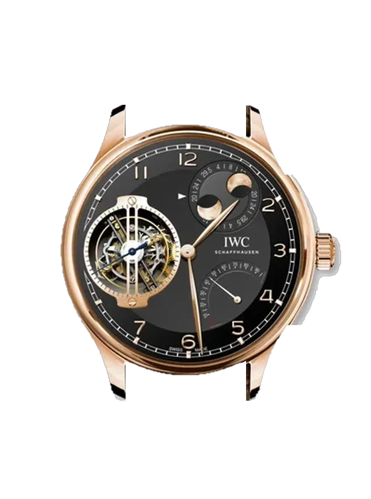 Portugieser IW5901-07 con Cinturino Grand Cavalier Cuir Arancione
