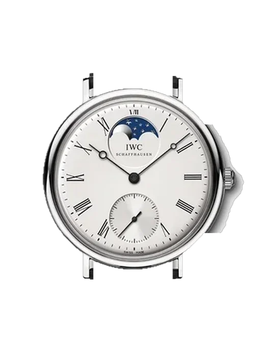Vintage Collection IW5448-05 avec Bracelet de montre en cuir de veau vintage marron — Patine naturelle