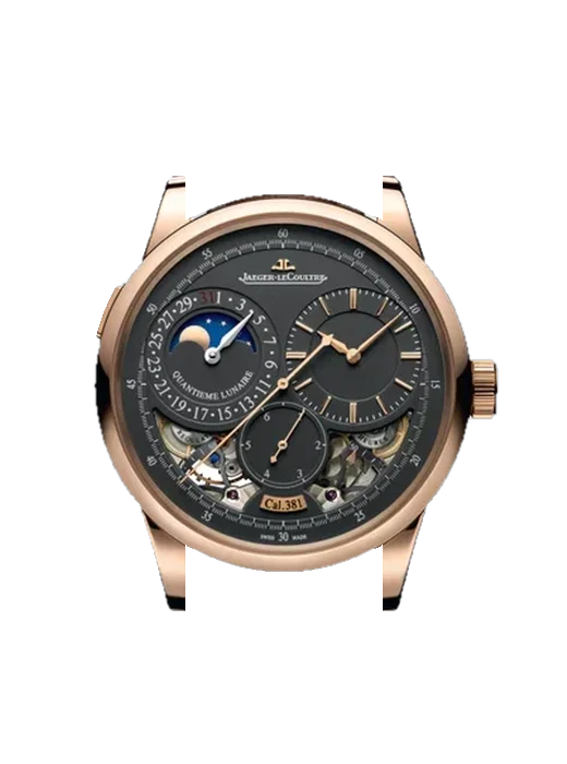 Duomètre 604244J mit Grand Cavalier Cuir Armband Orange