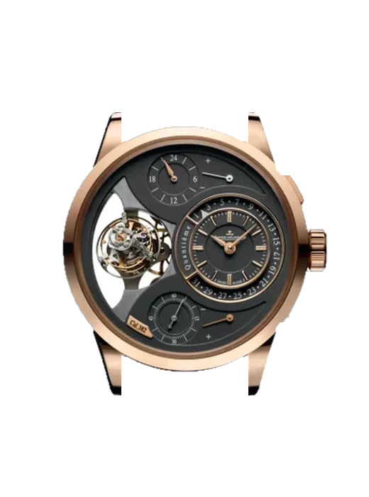 Duomètre 605244J mit Grand Cavalier Cuir Armband Orange