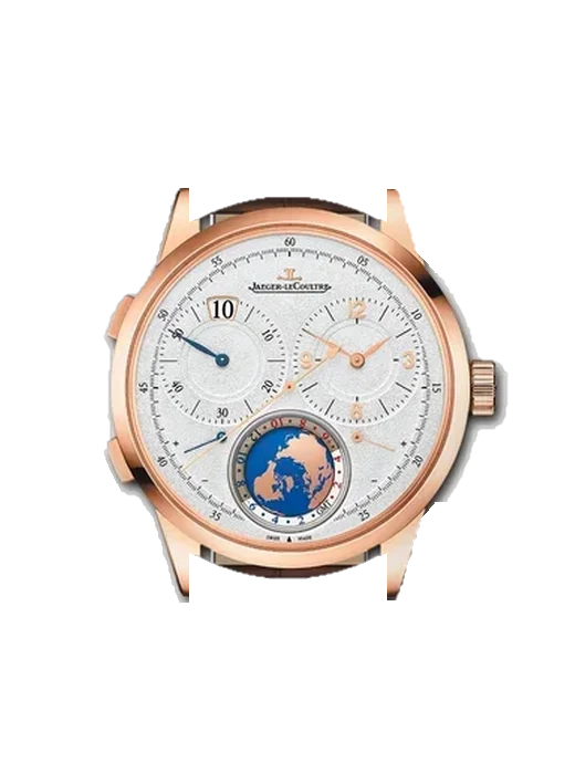 Duomètre 6062520 mit Grand Cavalier Cuir Armband Orange