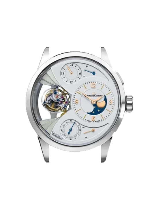 Duomètre 6086420 con Cinturino Grand Cavalier Cuir Arancione