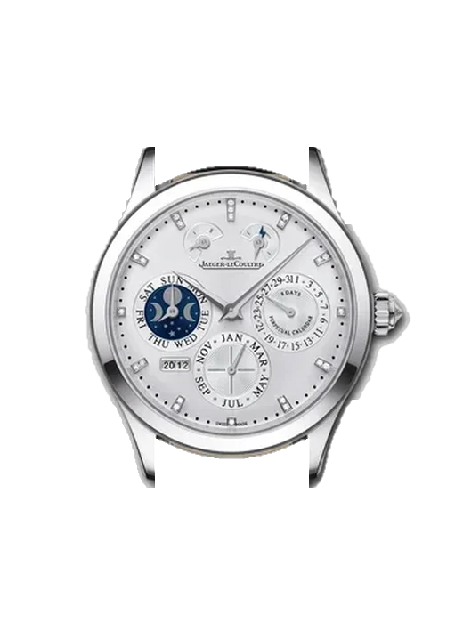 Master 1613401 avec Bracelet de montre en cuir de veau vintage marron — Patine naturelle