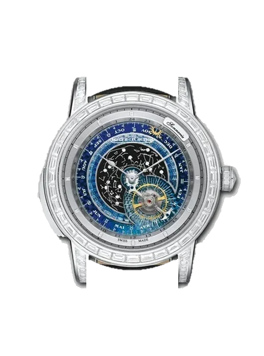 Master Grande Tradition 5053406 with Blue Alligator and Rubber Hybrid Strap
