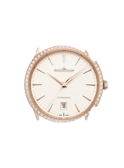 Master Ultra Thin 1232502 avec Bracelet Grand Cavalier Cuir Orange