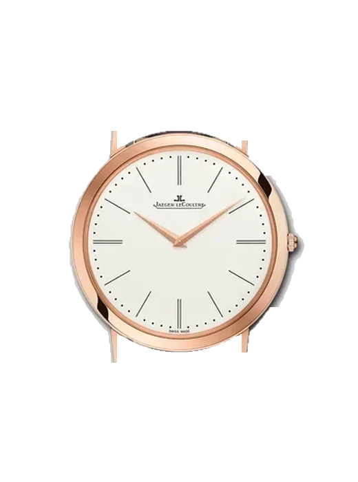 Master Ultra Thin 1292520 avec Bracelet Grand Cavalier Cuir Orange