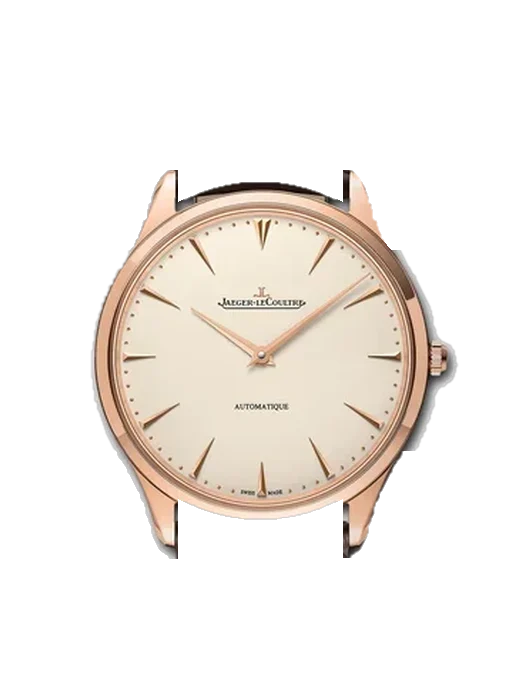 Master Ultra Thin 1332511 mit Vintage Kalbslederarmband Braun — Natürliche Patina