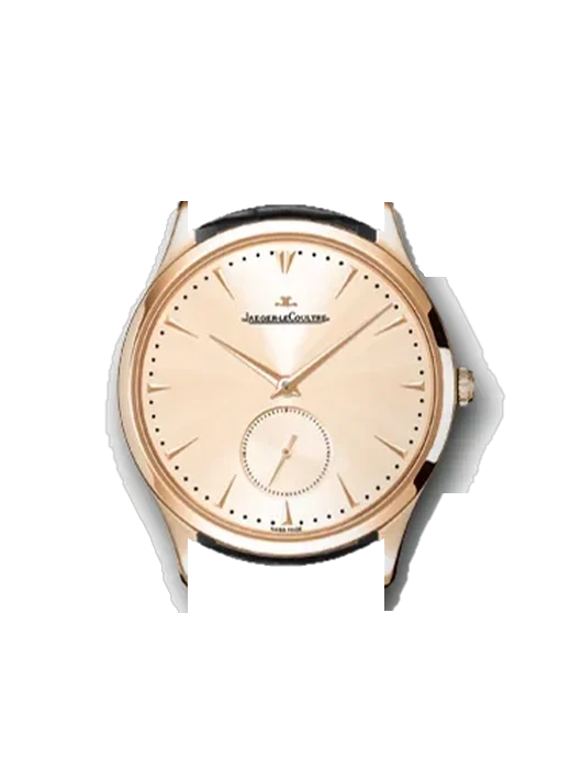 Master Ultra Thin 1352520 con Cinturino Grand Cavalier Cuir Arancione