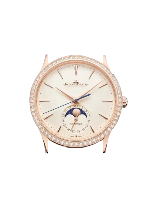 Master Ultra Thin 1362502 avec Bracelet Grand Cavalier Cuir Orange