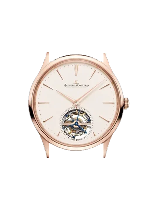 Master Ultra Thin 1682410 con Cinturino Grand Cavalier Cuir Arancione