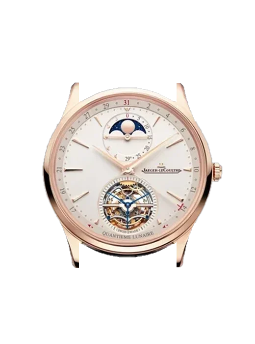 Master Ultra Thin Q169242J con Correa de piel de becerro vintage marrón — Patina natural