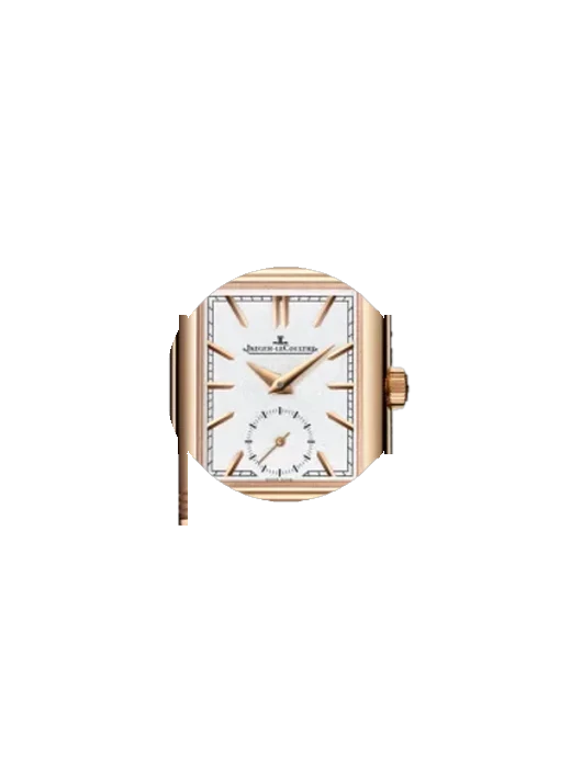 Reverso 3902420 avec Bracelet Grand Cavalier Cuir Orange