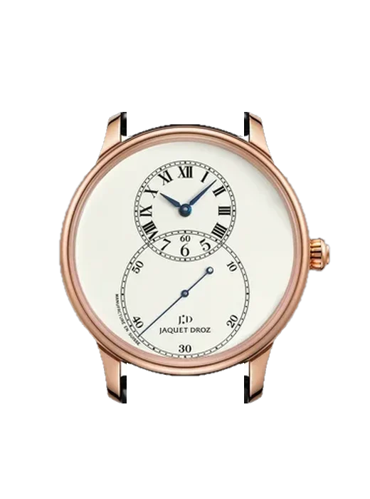 Grande Seconde J003033204 with Vintage Brown Calfskin Strap — Natural Patina