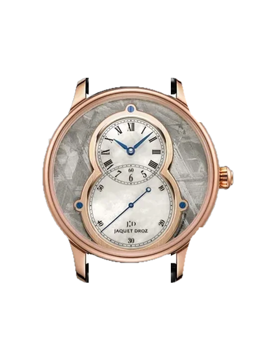 Grande Seconde J003033339 mit Vintage Kalbslederarmband Braun — Natürliche Patina