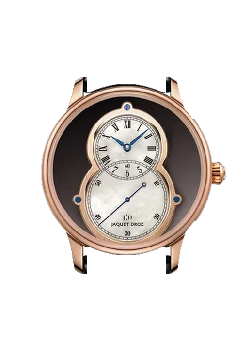 Grande Seconde J003033342 with Vintage Brown Calfskin Strap — Natural Patina
