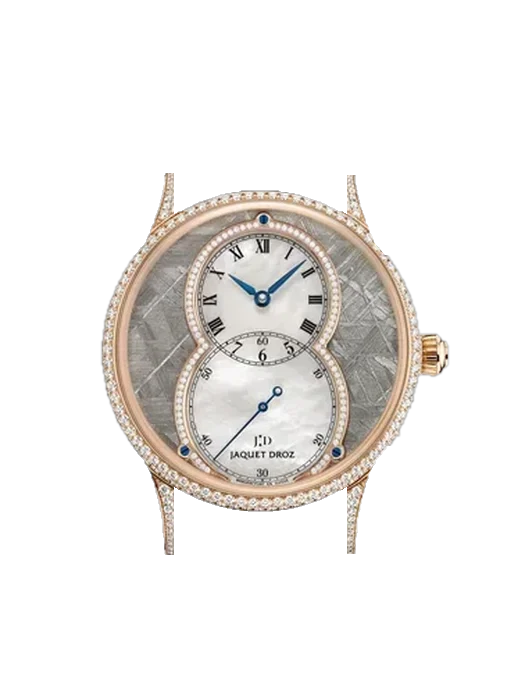 Grande Seconde J014013223 mit Swift Lederarmband Rot