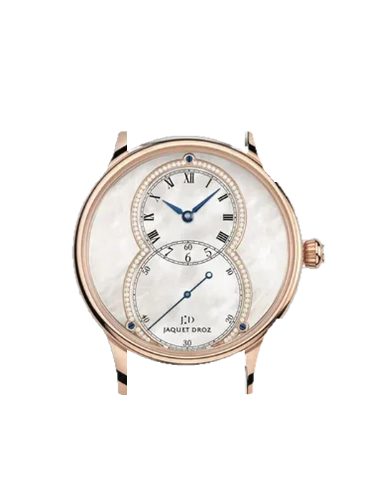 Grande Seconde J014013228 mit Swift Lederarmband Rot