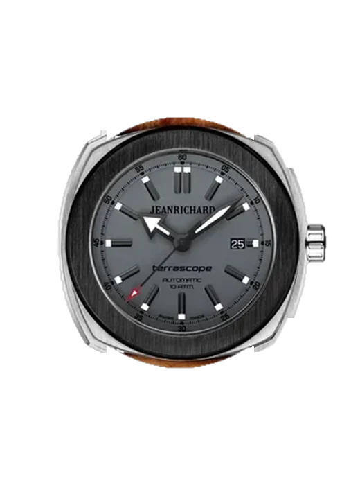 Terrascope 60500-11-206-HDE0 avec Bracelet de montre en cuir de veau vintage marron — Patine naturelle