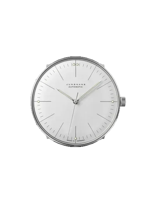 Max Bill 027/3501.00 with Grand Cavalier Leather Strap Orange