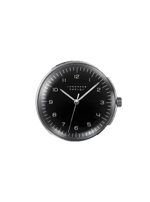 Max Bill 027/3702.00 avec Bracelet de montre en cuir de veau vintage marron — Patine naturelle
