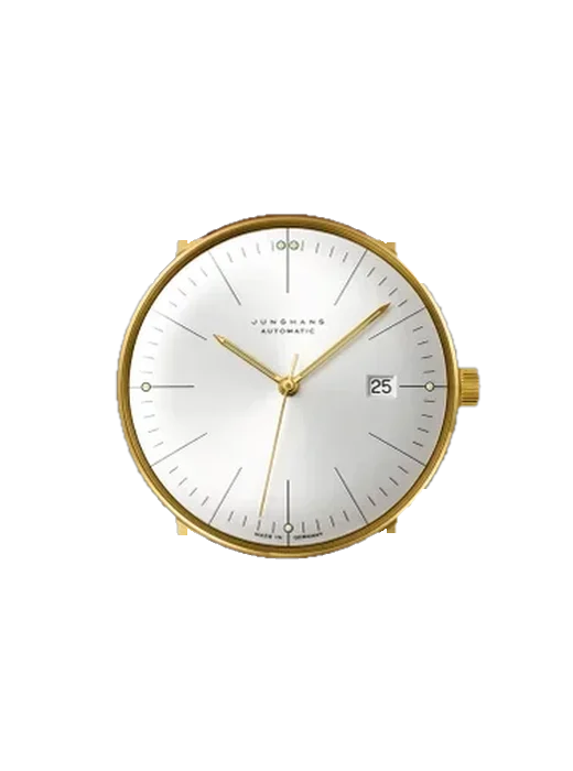Max Bill 027/7700.00 avec Bracelet Grand Cavalier Cuir Orange