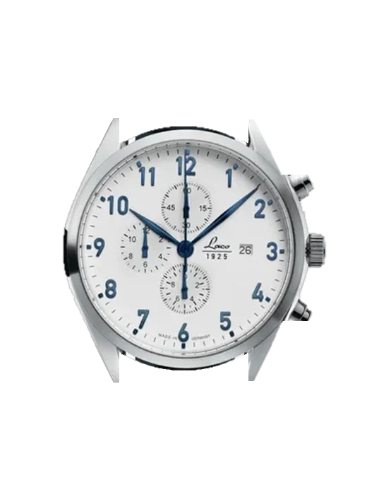 Chronographs 861789 con Correa Grand Cavalier de cuero naranja