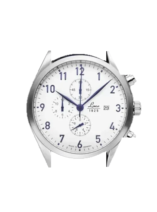 Chronographs 861989 con Correa Grand Cavalier de cuero naranja