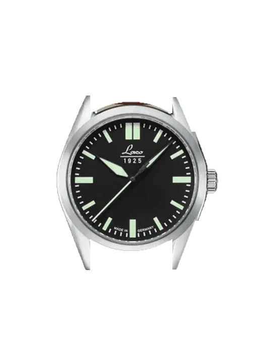 Navy Watches 861615 con Cinturino Vitello Vintage Marrone — Patina Naturale