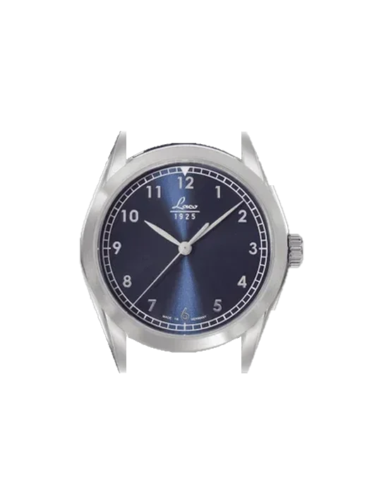 Navy Watches 862021 with Vintage Brown Calfskin Strap — Natural Patina