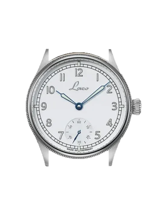 Navy Watches 862104 avec Bracelet de montre en cuir de veau vintage marron — Patine naturelle