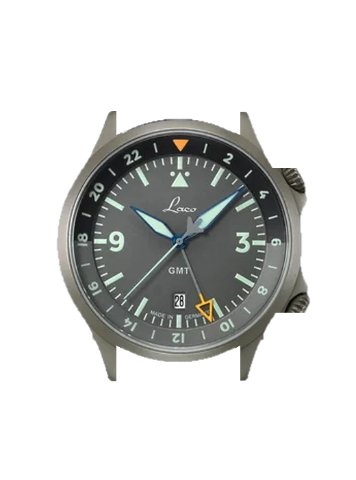 Pilot 862121 with Grand Cavalier Leather Strap Orange