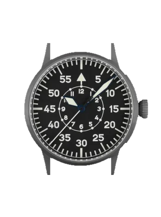 Pilot Watches 861751 with Vintage Brown Calfskin Strap — Natural Patina