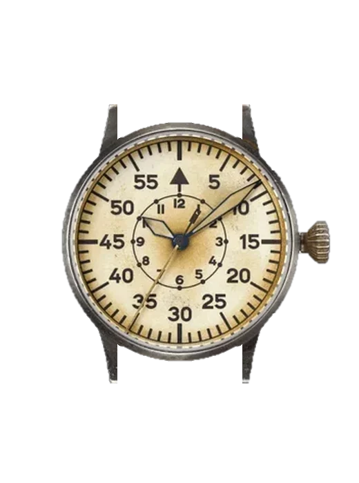 Pilot Watches 861944 mit Grand Cavalier Cuir Armband Orange