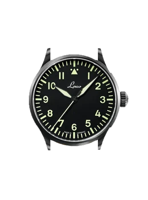 Pilot Watches 861991 avec Bracelet de montre en cuir de veau vintage marron — Patine naturelle