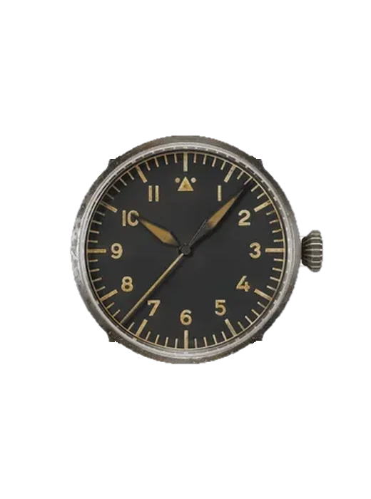 Pilot Watches 862098 avec Bracelet Hybride Alligator et Caoutchouc Bleu