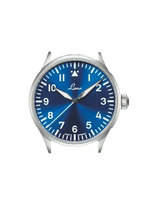 Pilot Watches 862102 mit Vintage Kalbslederarmband Braun — Natürliche Patina