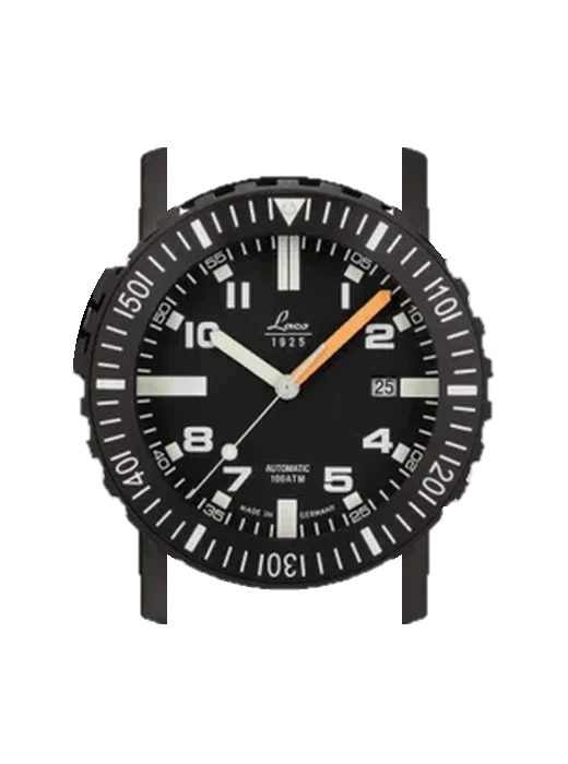 Squad Watches 861703 avec Bracelet de montre en cuir de veau vintage marron — Patine naturelle