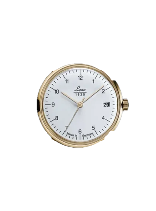 Vintage 861839 mit Vintage Kalbslederarmband Braun — Natürliche Patina
