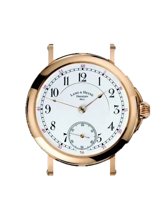 Friedrich August 1. FA1 Variation 4 with Grand Cavalier Leather Strap Orange