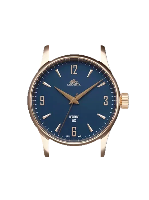 Urho 19.300.02.311 with Grand Cavalier Leather Strap Orange