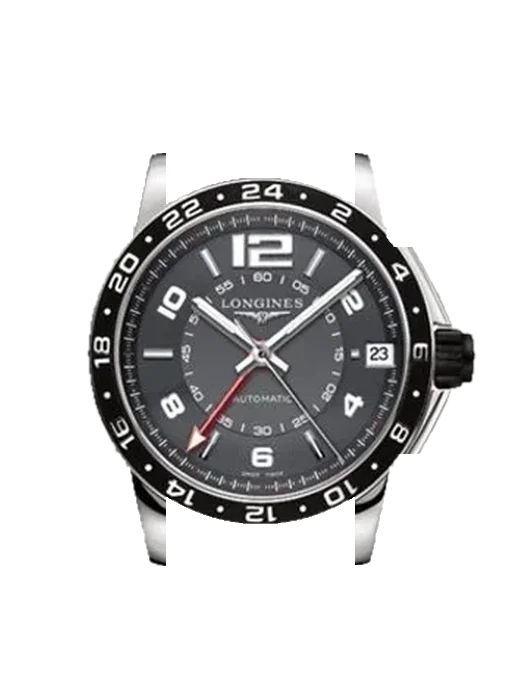Admiral L3.668.4.79.2 with Grand Cavalier Leather Strap Orange