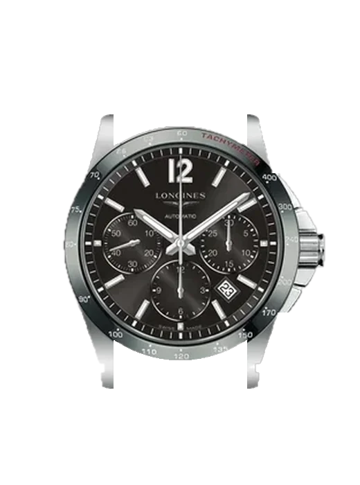 Conquest L2.744.4.06.7 con Cinturino Grand Cavalier Cuir Arancione